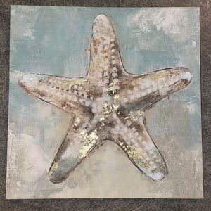 Starfish canvas photo